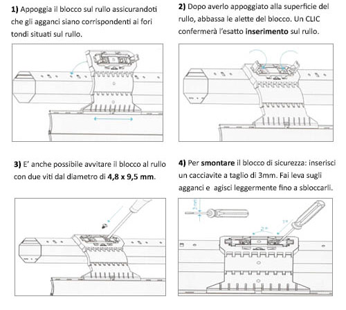 Come Montare il Sistema di Bloccaggio Antisollevamento per Tapparelle