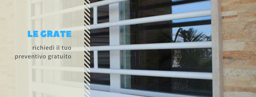 Inferriate e grate di sicurezza antintrusione