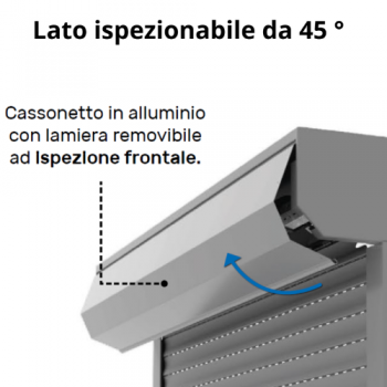 Cassonetto esterno per tapparelle