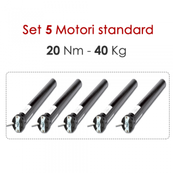 Set 5 Motori - 20 Nm | 40 Kg