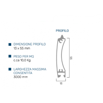 Tapparella in alluminio Double Space