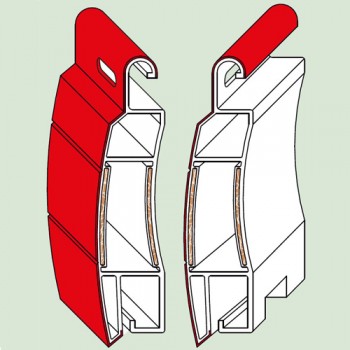 Tapparella Bicolore PVC - Fibra di Vetro