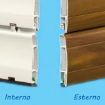 Tapparella Bicolore PVC - Fibra di Vetro