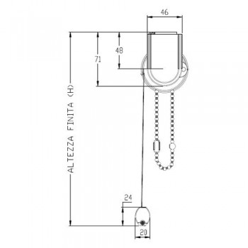 Tenda a Rullo a catena – MV34CS