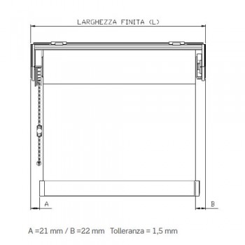 Tenda a Rullo a catena – MV34CS