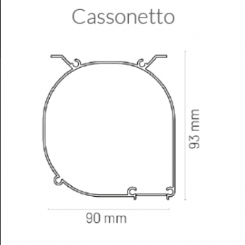 Tenda da sole per balcone a caduta a parete