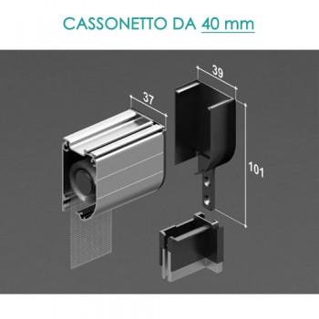 Zanzariera per finestre Verticale