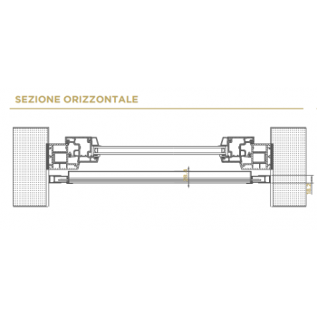 Zanzariera Clumen senza viti