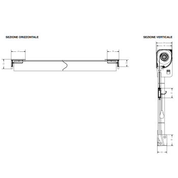 Zanzariera Verticale a molla Zanzariera Verticale a molla