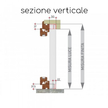 Zanzariere ad incasso laterali scorrevoli a scomparsa