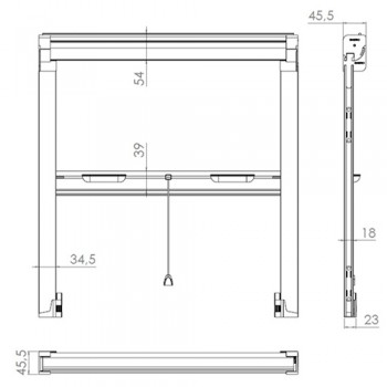 Kit zanzariera verticale Brico