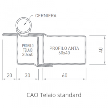 Grata Tank Linear Rettangolo - 1 ANTA