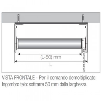 Tenda a rullo Night and Day