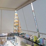 Tenda da sole per balcone a caduta 