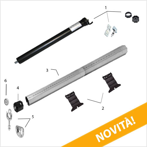 Kit motorizzazione completo per rendere elettriche le tapparelle! Installazione tapparelle elettriche