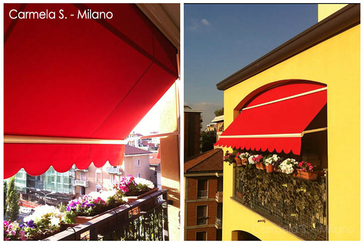 Tenda da sole a caduta milano