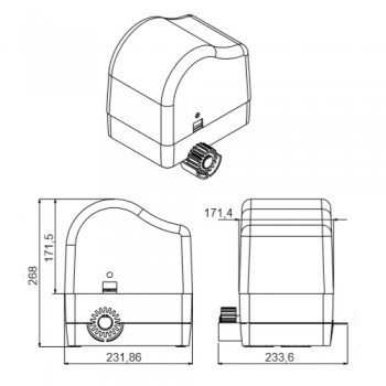 Kit motore cancelli scorrevoli