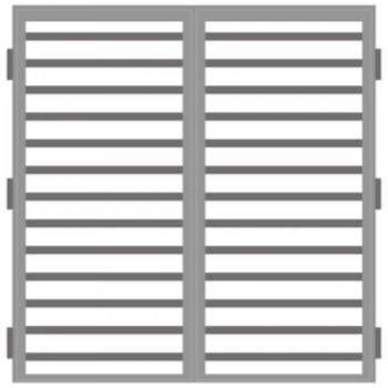 Grata Tank Linear Rettangolo - 2 ANTE