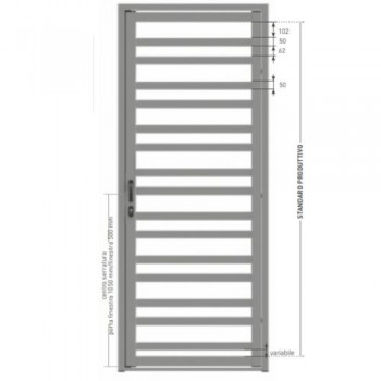 Grata Tank Linear Rettangolo - 1 ANTA Grata Tank Linear Rettangolo - 1 ANTA