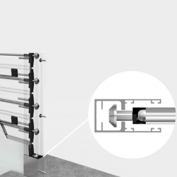 Tapparella in alluminio antieffrazione blindata New Solar Secure RC3