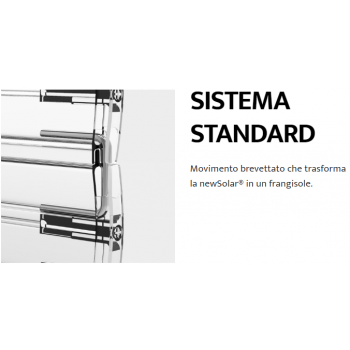 Tapparella in alluminio blindata New Solar su misura