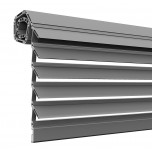 Tapparella in alluminio estruso con lamelle orientabili OMBRA Tapparella in alluminio estruso con lamelle orientabili OMBRA