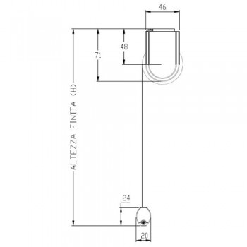 Tenda a rullo automatica, con motore 