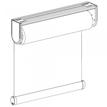 Tenda a rullo automatica, con motore 