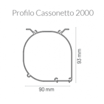 Tenda da sole a caduta economica 2000 Tenda da sole a caduta economica 2000