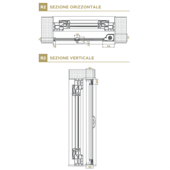 Zanzariera Laterale Avvolgibile Effe