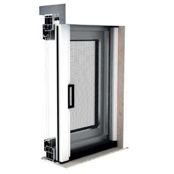 Zanzariera ad incasso Anticimice con carrarmato Feel Zanzariera ad incasso Anticimice con carrarmato Feel