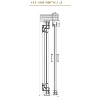 Zanzariera Free Silent scorrevole