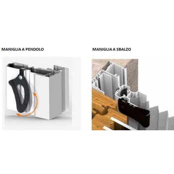 Zanzariera plissettata 2 ANTE - 40mm Zanzariera plissettata 2 ANTE - 40mm