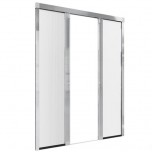 Zanzariera scorrevole su misura frizionata STAR45® a due ante