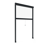 Zanzariera Verticale Avvolgibile per finestre su misura