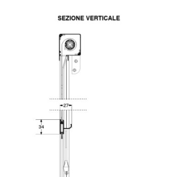 Zanzariera verticale - Guide Telescopiche Zanzariera verticale - Guide Telescopiche