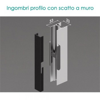 Zanzariera 1 ANTA - ingombro 27 mm