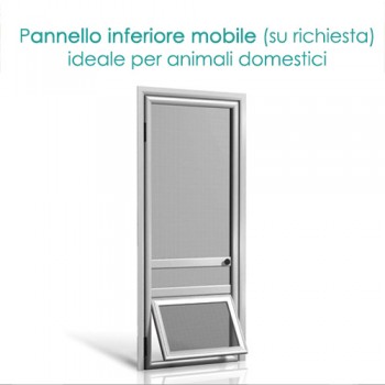 Zanzariera a porta 2 Ante a Battente