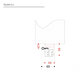 Zanzariera "Unica" per porta scorrevole e battente
