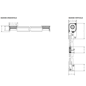 Zanzariera Verticale su misura Zanzar Sistem
